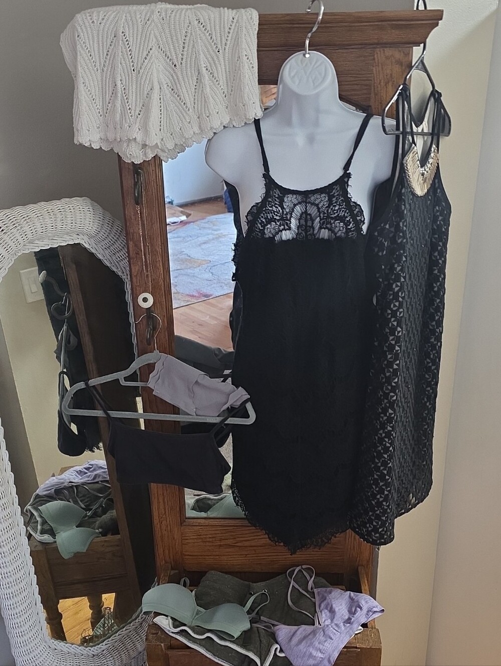 8 Smalls FP  sexy Lace Dress Embellished  Dress 2 Shorts W/ 3 Bras Pantie EXTRAS